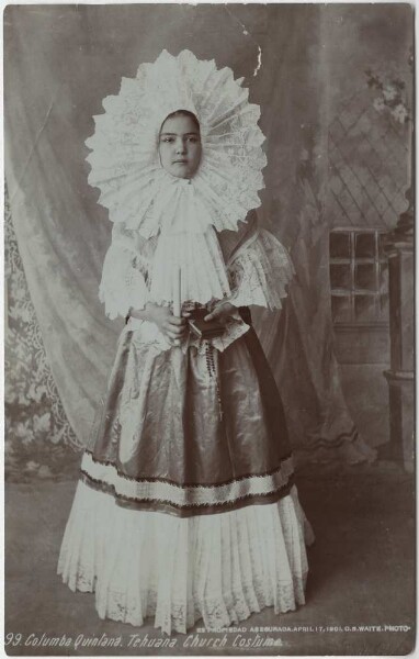 Columba Quintana. Tehuana Church Costume