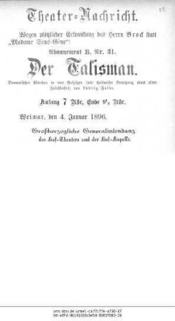 Der Talisman
