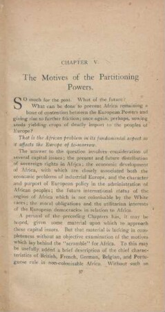 Chapter V. The motives of the partitioning powers