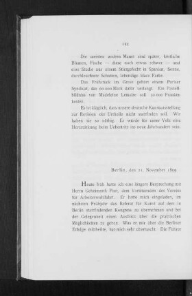 Berlin, den 21. November 1899
