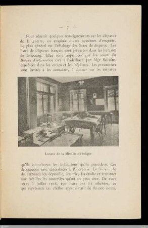 Locaux de la Mission catholique