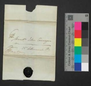 Adressiert an John Carnegie