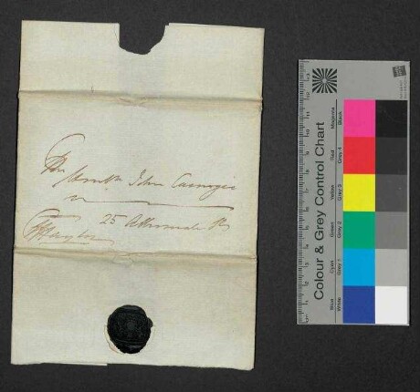Adressiert an John Carnegie