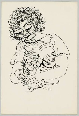 [Frau mit Locken]