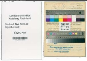 Entnazifizierung Karl Bayer , geb. 29.08.1896 (Maurer)