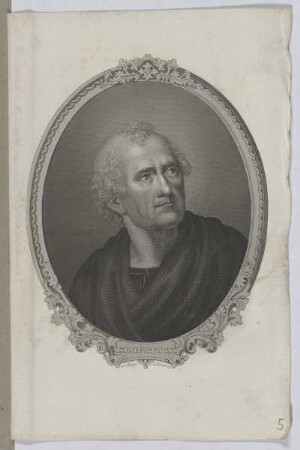 Bildnis des Friedrich Gottlieb Klopstock
