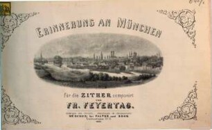 Erinnerung an München : für d. Zither