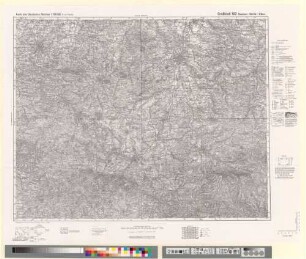 Karte des Deutschen Reiches 1:100 000 : Großblatt, 102. Bautzen, Görlitz, Zittau