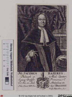 Bildnis Johann Jacob Baier d. Ä.