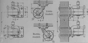 Deckenvorgelege, Schema (Wülfel, Hannover)