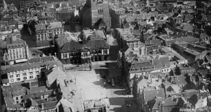 Alter Markt von Magdeburg : Blickrichtung Südosten zur Johanniskirche