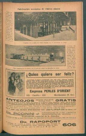 Fabricación mecánica de vidrios planos