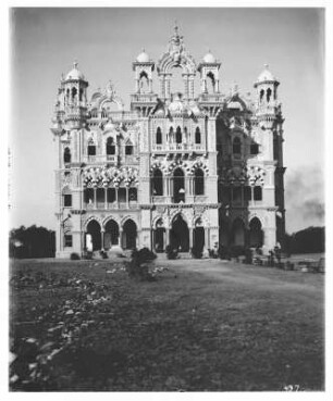 Hyderabad (?), Indien. Palast