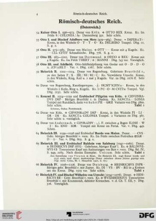 Römisch-deutsches Reich (Nr. 54-191)