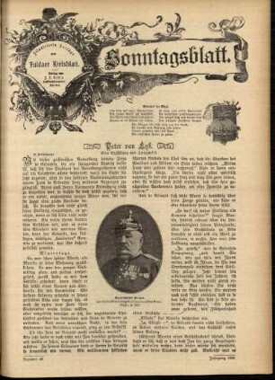 Ausgabe vom Sonntag, den 06. Dezember 1908.