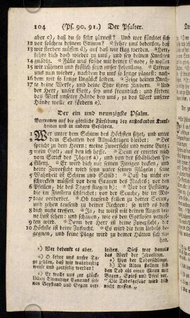 104-111, Psalm 91. - 100.