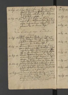 Bürgerbuch der Stadt Zeitz - 1701-1801