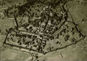Modell der Stadt um 1600