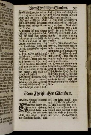 Vom Christlichen Glauben