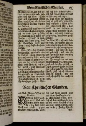 Vom Christlichen Glauben
