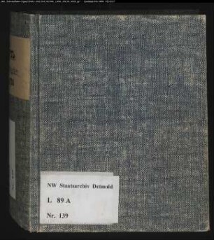 Gogerichtsregister Amt Horn
