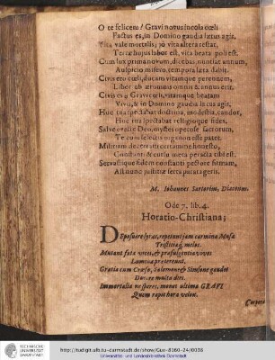 Horatio Christiana