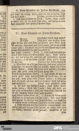 II. Vom Glauben an Jesum Christum.