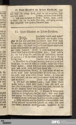 II. Vom Glauben an Jesum Christum.