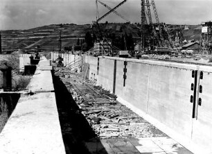 Schleusenbaustelle Randersacker/Main
