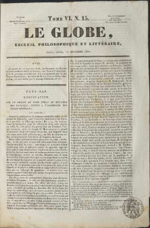 1827, 15: Heft
