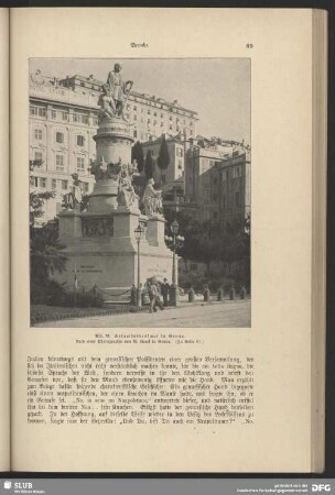 Kolumbusdenkmal in Genua