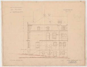 Thiersch, Friedrich von; München; Haus Pechmann - Ansicht