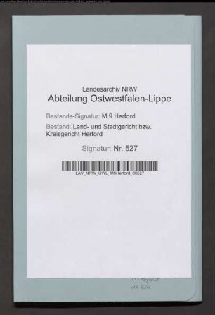 Erblasser: Brinkmann, Marie Engel, geb. Pöttker: