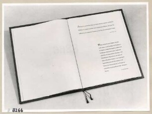 Album Geburtstag Walter Ulbricht, 1. Seite; Foto, 1953