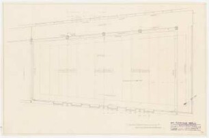 Haus des Rundfunks, Berlin-Charlottenburg: Grundriss Obergeschoss Saal 3, 1:33