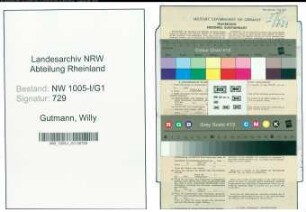 Entnazifizierung Willy Gutmann , geb. 04.12.1912 (Schuhmacher)