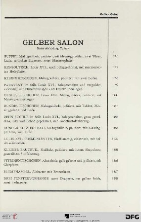 Gelber Salon (Nr. 176-210)