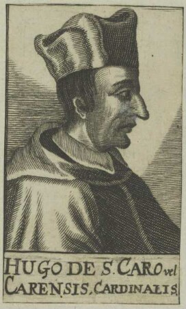 Bildnis des Hugo de Sancto Caro