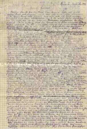 Brief eines jüdischen Emigranten aus dem Exil in Argentinien an seine Familie, mit Schilderung der Überfahrt - Familienkonvolut