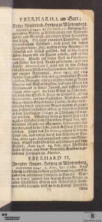 Lebenslauf Herzöge Württemberg.