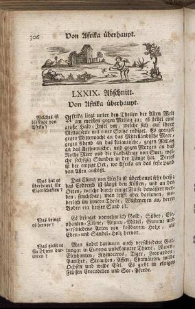 LXXIX. Abschnitt. Von Afrika überhaupt. - XCIV. Abschnitt. Fortsetzung von Sud-Amerika.