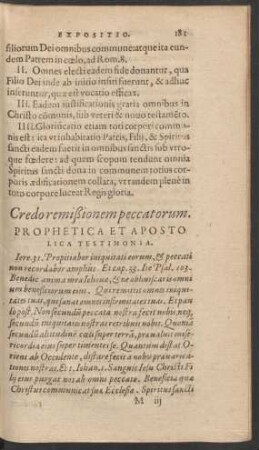 Credo remißionem peccatorum.