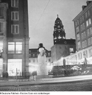 Weihnachtsmann Knappestraße Balkon