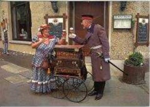 Postkarte mit Berliner Originalen