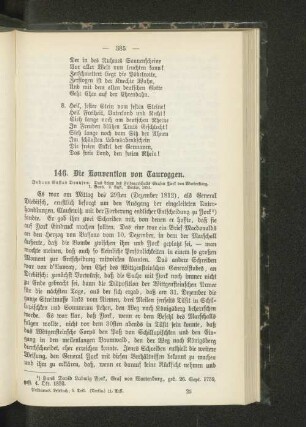 146. Die Konvention von Tauroggen.