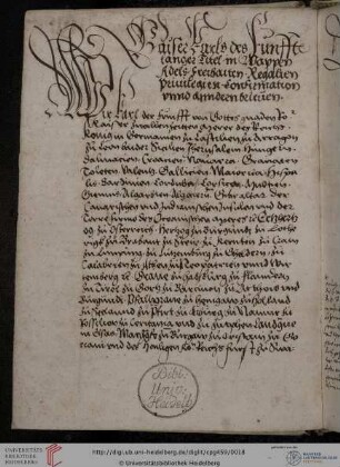 Titulatur Kaiser Karls V.