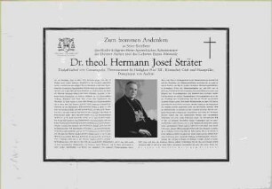 Sträter, Dr. Hermann Josef