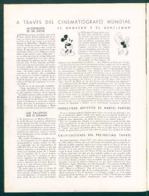 A través del cinematógrafo mundial