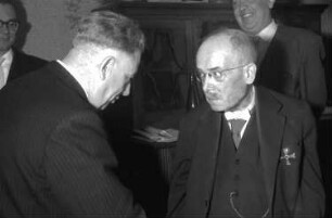Freiburg: Regierungspräsident Dichtel, Prof. Ochs