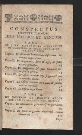 Conspectus